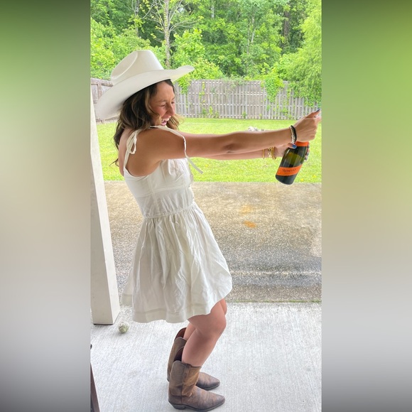 LPA white sun dress size small - Picture 3 of 4